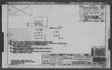 Manufacturer's drawing for North American Aviation B-25 Mitchell Bomber. Drawing number 98-53533