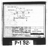Manufacturer's drawing for Boeing Aircraft Corporation B-17 Flying Fortress. Drawing number 21-6749