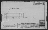 Manufacturer's drawing for North American Aviation B-25 Mitchell Bomber. Drawing number 98-54058