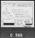 Manufacturer's drawing for Boeing Aircraft Corporation B-17 Flying Fortress. Drawing number 1-29690