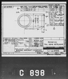 Manufacturer's drawing for Boeing Aircraft Corporation B-17 Flying Fortress. Drawing number 21-6955