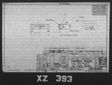 Manufacturer's drawing for Chance Vought F4U Corsair. Drawing number 19583