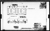 Manufacturer's drawing for North American Aviation B-25 Mitchell Bomber. Drawing number 98-54603