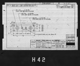 Manufacturer's drawing for North American Aviation B-25 Mitchell Bomber. Drawing number 98-54184