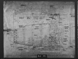 Manufacturer's drawing for Chance Vought F4U Corsair. Drawing number 10704