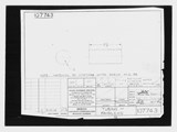 Manufacturer's drawing for Beechcraft AT-10 Wichita - Private. Drawing number 107743