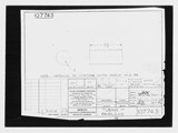Manufacturer's drawing for Beechcraft AT-10 Wichita - Private. Drawing number 107743
