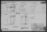 Manufacturer's drawing for North American Aviation B-25 Mitchell Bomber. Drawing number 98-53597