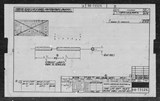 Manufacturer's drawing for North American Aviation B-25 Mitchell Bomber. Drawing number 98-73526