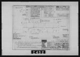 Manufacturer's drawing for Beechcraft T-34 Mentor. Drawing number 35-820106