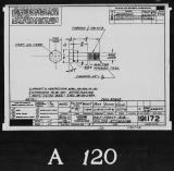 Manufacturer's drawing for Lockheed Corporation P-38 Lightning. Drawing number 191172