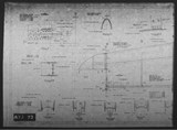 Manufacturer's drawing for Chance Vought F4U Corsair. Drawing number 40106