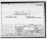 Manufacturer's drawing for Beechcraft Beech Staggerwing. Drawing number D173925