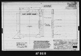 Manufacturer's drawing for North American Aviation B-25 Mitchell Bomber. Drawing number 98-53712