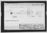Manufacturer's drawing for Curtiss-Wright P-40 Warhawk. Drawing number 75-33-020