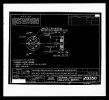 Manufacturer's drawing for Lockheed Corporation P-38 Lightning. Drawing number 201350