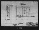 Manufacturer's drawing for North American Aviation B-25 Mitchell Bomber. Drawing number 98-54321