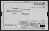 Manufacturer's drawing for North American Aviation B-25 Mitchell Bomber. Drawing number 98-588201