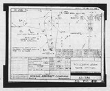 Manufacturer's drawing for Boeing Aircraft Corporation B-17 Flying Fortress. Drawing number 41-281
