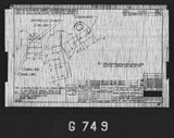 Manufacturer's drawing for North American Aviation B-25 Mitchell Bomber. Drawing number 98-531573