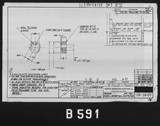 Manufacturer's drawing for North American Aviation P-51 Mustang. Drawing number 104-58103