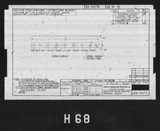 Manufacturer's drawing for North American Aviation B-25 Mitchell Bomber. Drawing number 98-54574
