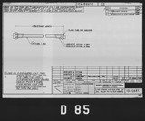 Manufacturer's drawing for North American Aviation P-51 Mustang. Drawing number 104-58872