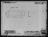 Manufacturer's drawing for North American Aviation B-25 Mitchell Bomber. Drawing number 98-54033