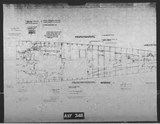 Manufacturer's drawing for Chance Vought F4U Corsair. Drawing number 40600