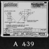 Manufacturer's drawing for Lockheed Corporation P-38 Lightning. Drawing number 197079