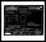 Manufacturer's drawing for Lockheed Corporation P-38 Lightning. Drawing number 195207