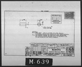 Manufacturer's drawing for Chance Vought F4U Corsair. Drawing number 10630