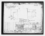 Manufacturer's drawing for Beechcraft AT-10 Wichita - Private. Drawing number 101351