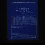 Manufacturer's drawing for Generic Parts - Aviation Standards. Drawing number an393