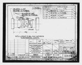 Manufacturer's drawing for Beechcraft AT-10 Wichita - Private. Drawing number 104441