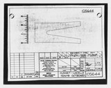 Manufacturer's drawing for Beechcraft AT-10 Wichita - Private. Drawing number 105644