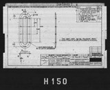 Manufacturer's drawing for North American Aviation B-25 Mitchell Bomber. Drawing number 98-58370
