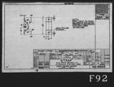 Manufacturer's drawing for Chance Vought F4U Corsair. Drawing number 19445