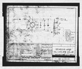 Manufacturer's drawing for Boeing Aircraft Corporation B-17 Flying Fortress. Drawing number 41-2444