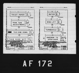 Manufacturer's drawing for North American Aviation B-25 Mitchell Bomber. Drawing number 1d21