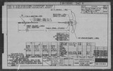 Manufacturer's drawing for North American Aviation B-25 Mitchell Bomber. Drawing number 98-73589