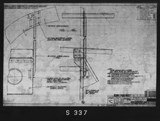 Manufacturer's drawing for North American Aviation B-25 Mitchell Bomber. Drawing number 98-62533
