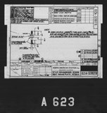 Manufacturer's drawing for North American Aviation B-25 Mitchell Bomber. Drawing number 62A-53679