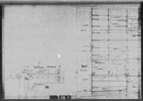 Manufacturer's drawing for North American Aviation B-25 Mitchell Bomber. Drawing number 108-313293