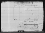 Manufacturer's drawing for North American Aviation B-25 Mitchell Bomber. Drawing number 98-531551