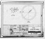 Manufacturer's drawing for Boeing Aircraft Corporation B-17 Flying Fortress. Drawing number 21-9855