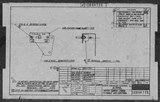 Manufacturer's drawing for North American Aviation B-25 Mitchell Bomber. Drawing number 108-54730