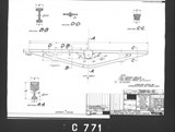 Manufacturer's drawing for Douglas Aircraft Company C-47 Skytrain. Drawing number 4112106