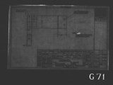 Manufacturer's drawing for Chance Vought F4U Corsair. Drawing number 33047