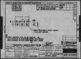 Manufacturer's drawing for North American Aviation B-25 Mitchell Bomber. Drawing number 62B-315386